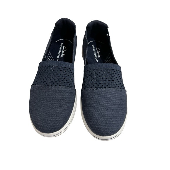 Clarks Women\'s Cloud Steppers Breeze Vibe Casual Flats Black‎ Size 6 M main image 1